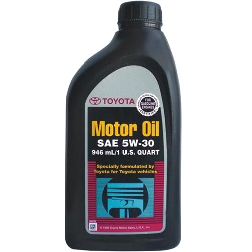 Масло моторное полусинтетическое SN 5W-30, 1л 00279-1QT5W TOYOTA Масло моторное полусинтетическое SN 5W-30, 1л 00279-1QT5W TOYOTA