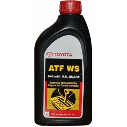 Масло трансмиссионное синтетическое ATF WS, 1л 00289-ATFWS TOYOTA Масло трансмиссионное синтетическое ATF WS, 1л 00289-ATFWS TOYOTA