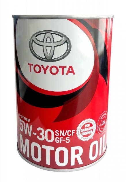 Масло моторное синтетическое SN 5W-30, 1л 08880-10706 TOYOTA Масло моторное синтетическое SN 5W-30, 1л 08880-10706 TOYOTA