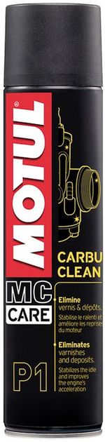 Очиститель карбюратора P1 CARBU CLEAN 400ML 105503 MOTUL Очиститель карбюратора P1 CARBU CLEAN 400ML 105503 MOTUL