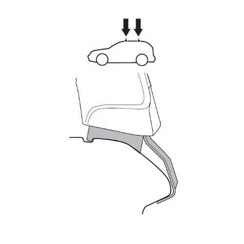 Монтажный к-т Thule 1643 THULE Монтажный к-т Thule 1643 THULE