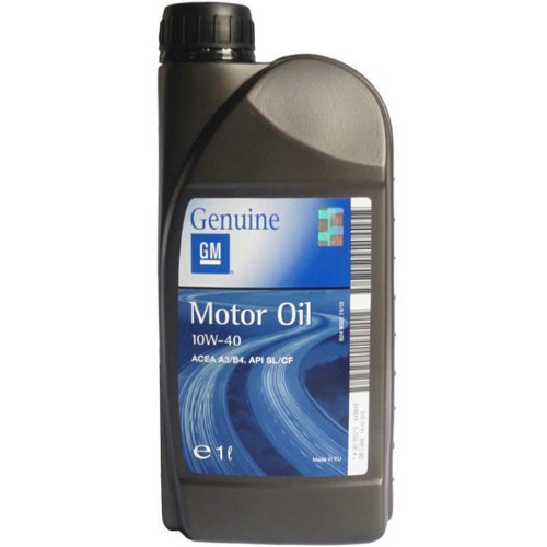 Масло моторное полусинтетическое Semi Synthetic 10W-40, 1л 1942043 GENERAL MOTORS Масло моторное полусинтетическое Semi Synthetic 10W-40, 1л 1942043 GENERAL MOTORS