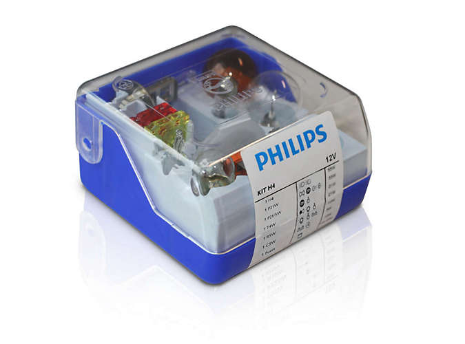 Single Kit Комплект запасных деталей H4 55005SKKM PHILIPS Single Kit Комплект запасных деталей H4 55005SKKM PHILIPS