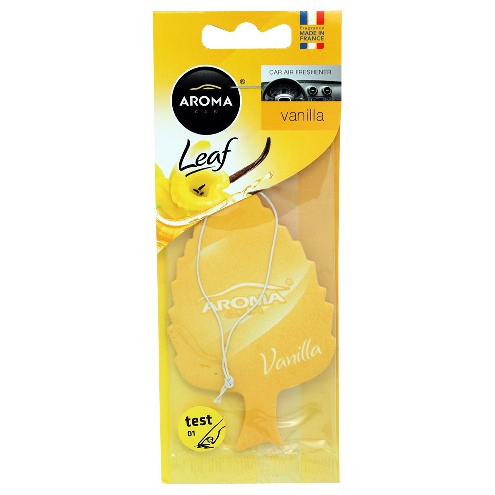 Ароматизатор Aroma Car Leaf Vanilia 920895 Aroma Car Ароматизатор Aroma Car Leaf Vanilia 920895 Aroma Car