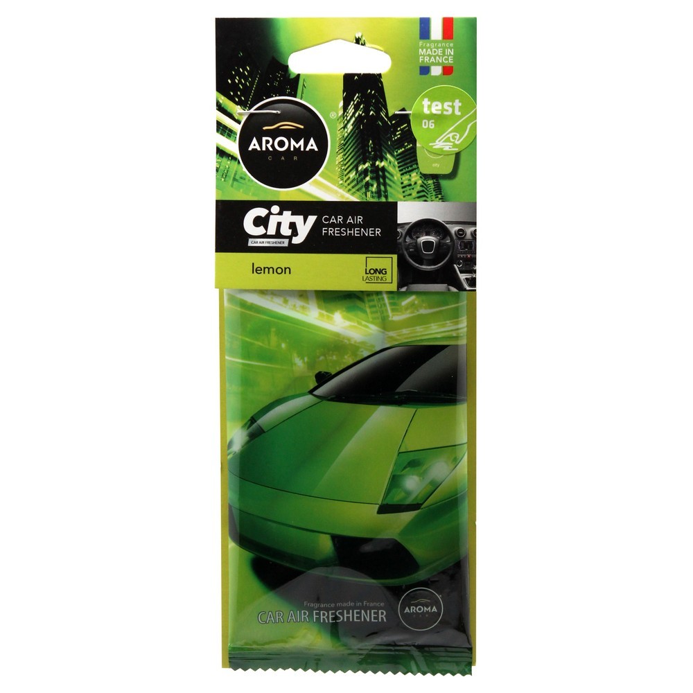 Ароматизатор Aroma Car City Лимон 927146 Aroma Car Ароматизатор Aroma Car City Лимон 927146 Aroma Car