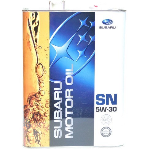 Масло моторное полусинтетическое Motor Oil 5W-30, 4л K0215-Y0273 SUBARU Масло моторное полусинтетическое Motor Oil 5W-30, 4л K0215-Y0273 SUBARU