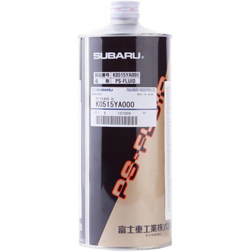 Масло гидроусилителя PSF Fluid, 1л K0515-YA000 SUBARU Масло гидроусилителя PSF Fluid, 1л K0515-YA000 SUBARU