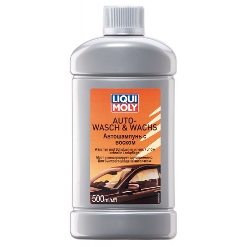 Автошампунь с воском Auto-Wasch & Wachs, 500мл 7651 LIQUI MOLY Автошампунь с воском Auto-Wasch & Wachs, 500мл 7651 LIQUI MOLY
