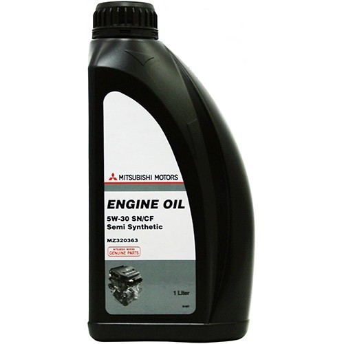 Масло моторное полусинтетическое Engine Oil 5W-30, 1л MZ320363 MITSUBISHI Масло моторное полусинтетическое Engine Oil 5W-30, 1л MZ320363 MITSUBISHI