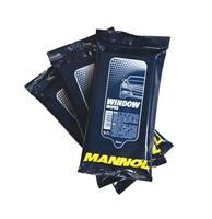 Салфетки для очистки стекол и зеркал Window Wipes, 30 шт. в уп. 4036021961118 MANNOL Салфетки для очистки стекол и зеркал Window Wipes, 30 шт. в уп. 4036021961118 MANNOL