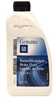 Жидкость тормозная dot 4, BRAKE FLUID, 1л 93165410 GENERAL MOTORS Жидкость тормозная dot 4, BRAKE FLUID, 1л 93165410 GENERAL MOTORS