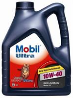Масло моторное полусинтетическое ULTRA 10W-40, 4л 152197 MOBIL Масло моторное полусинтетическое ULTRA 10W-40, 4л 152197 MOBIL