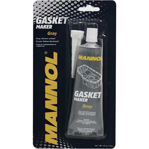 Серый силиконовый герметик Gasket Maker Gray, 85гр 4036021991306 MANNOL Серый силиконовый герметик Gasket Maker Gray, 85гр 4036021991306 MANNOL