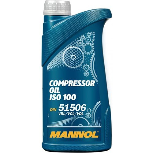 Масло компрессорное ISO 100, 1л Compressor oil ISO 100 1L MANNOL Масло компрессорное ISO 100, 1л Compressor oil ISO 100 1L MANNOL